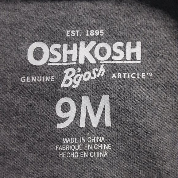 ❄️ 9m | OshKosh B'gosh | Short Sleeved T-Shirt - Picture 4 of 5
